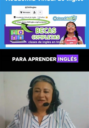 💻🌎 Inscripciones abiertas para nuestra Academia Virtual de Inglés con becas completas. Más info en el enlace en nuestro perfil. ¡Síguenos! #360ingles #edutok #learnontiktok #aprendecontiktok #aprendeingles #aprendeinglés #inglesparaniños #inglesbasico #inglesonline #englishteacher #englishlesson #englishforkids #English #Ingles #inglés #inglesfacil #englishclass #latinoamerica #latinostiktokers