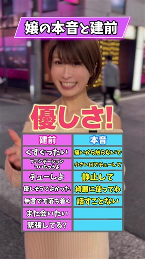 優しさ！です！ #本音