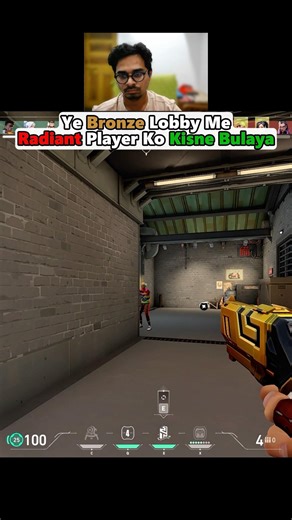 Who called Radiant player in a Bronze lobby - Valorant