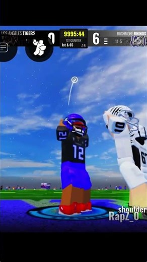 The #1 HYBRID Player is BACK! 🏆🏈 (QB + WR Highlights) #roblox #gaming #uf #nfluniversefootball