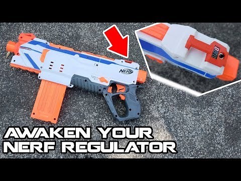 FIXING THE NERF REGULATOR! Easy, drop-in mod kit tutorial! | Walcom S7