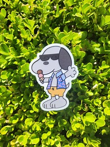 Summer Snoopy Sticker, Snoopy Merch, Peanuts Sticker - Etsy Australia