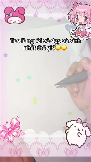 Tự tin vẽ đẹp😒