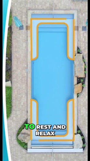 Our Spirit fiberglass pool design is built for fun!