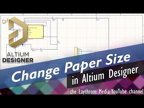 Altium Designer - Changing Paper Size