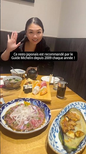 J’ai testé un resto japonais recommandé par le Guide Michelin depuis 2009 chaque année chez ZEN !