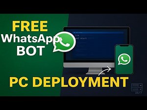 FREE WhatsApp Bot Deployment on PC! Windows PowerShell Method