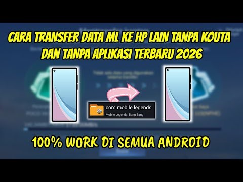 HOW TO TRANSFER ML DATA TO ANOTHER PHONE | HOW TO TRANSFER MLBB CONTENT