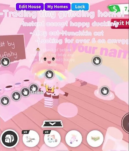 Tradibg tiny home fr over 6 on amvgg #roblox #adoptme #tradingonadoptme