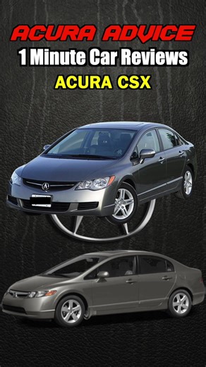 Acura CSX - The Acura Civic #acuracsx #acuracsxtypes #hondacivic #hondacivicsi #k20z2 #k20z3 #carreview #acurael #honda #acura