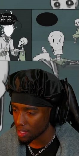 Sans is too smart for his own good in Undertale Handplates