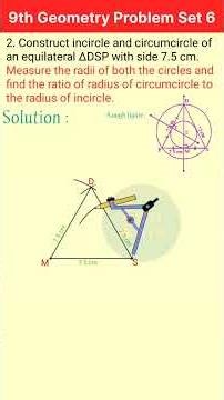 9th Geometry Problem Set 6 Question 2 | Maharashtra board