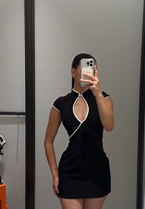Vestido nuevo en Zara: outfit 100/10 black & white