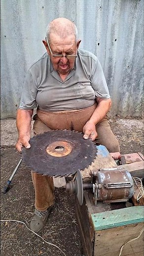 SawBladeRepair #diy #circularsaw #bladesharpening #woodworking #toolrestoration #precisioncutting