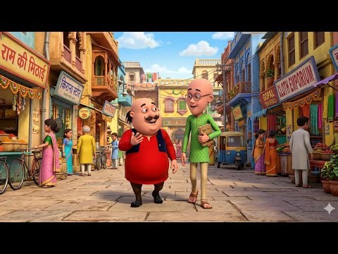 Funny Cartoon Friends Adventure in a Colorful Town | Kids Animated Comedy Story