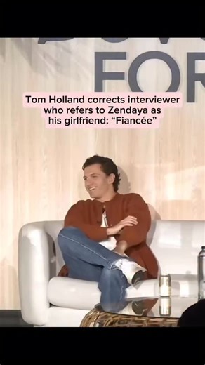 Tom Holland is so proud to call Zendaya his fiancée 🥹 #tomhollandedit #tomholland #zendaya #zendayaandtomholland | Evie Magazine