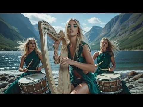 Echoes of the North – Nordic Celtic Folk | Harp, Drums & Violin