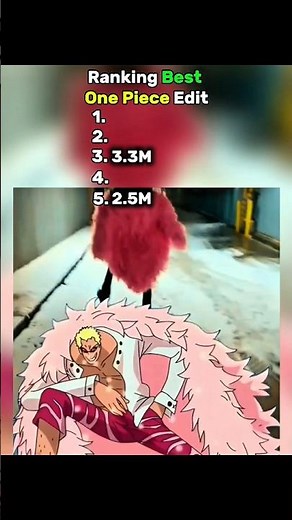 Ranking Best One Piece Edits PART 5
