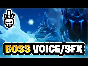 Fortnite Exalted Ice King Boss Voice-lines & SFX (Chapter 7 Season 2)