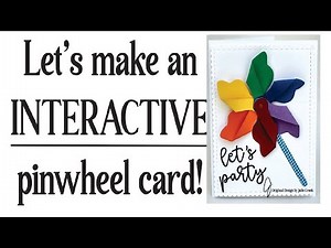 How to make a Pinwheel Card!