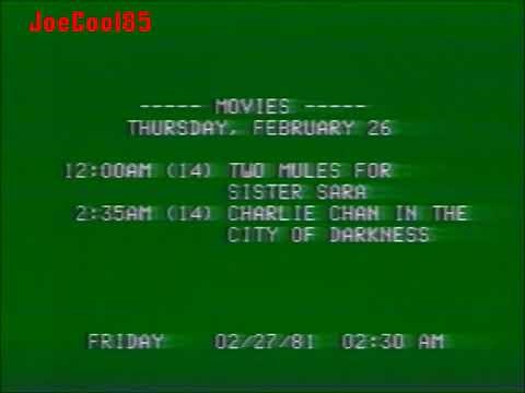 Cablevision Program Guide: February 27, 1981