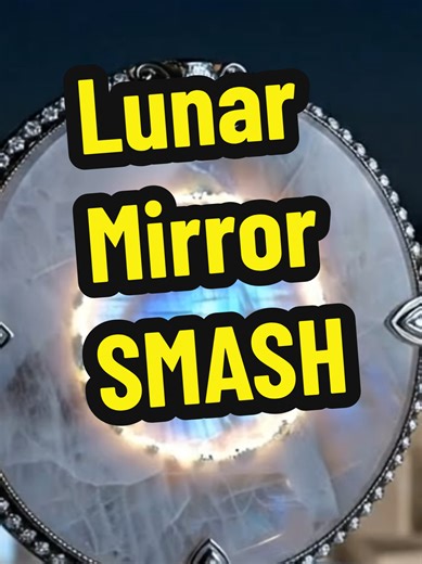 The Lunar Mirror represents clarity, self-reflection, and the serene beauty of the transition into 2026. #relaxingvideos #2026 #ASMR #newyear #satisfying