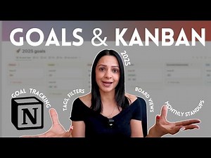 How I Use a Kanban Board for Goal Tracking in Notion