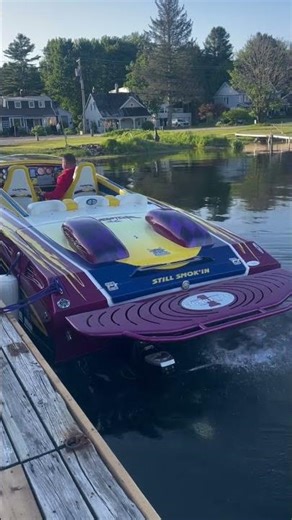 LISTEN TO THAT IDLE: The LOUDEST V8 Boat Startup You've Ever Heard!" 🤯🔊