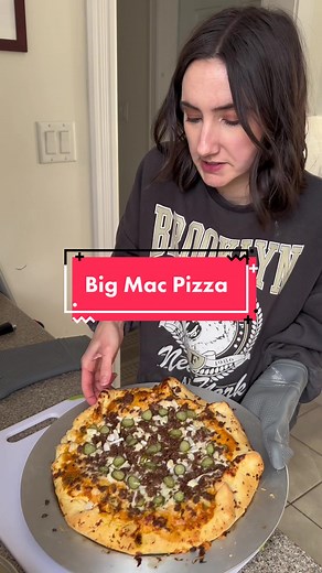 Big Mac Pizza Recipe - Budget Friendly Foodie