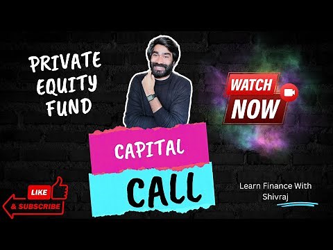 Private Equity Fund Accounting- Capital call Journal Entries and process