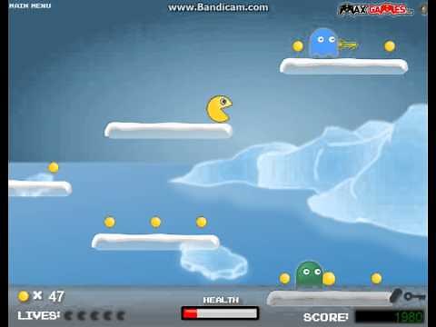 Flash Games: Pacman Platform 2