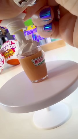 mini brands create: krispy kreme halloween treats asmr