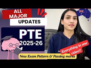 PTE New Exam Pattern 2025-26 | Big Updates | Visa Requirements Changed!!!