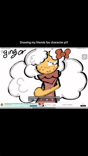 For @༺ღ༒ 𝒔𝒖𝒏𝒔𝒆𝒕 ༒ღ༻ Tags #fyp#foryoupage#foryoupagepls#dandysworldginger#dandysworldgingerart