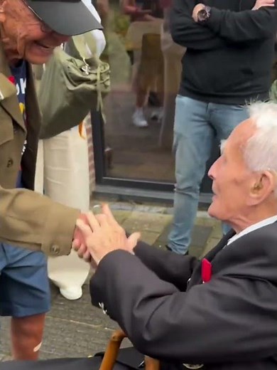 From the Battlefield to Peace: A Veteran Reunion #wwii #ww2