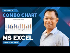 Combo chart in Microsoft Excel