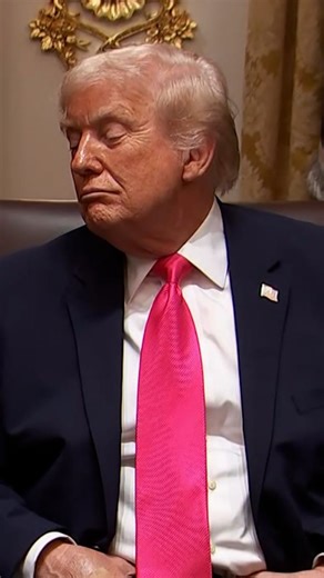 Trump appears to doze during cabinet meeting