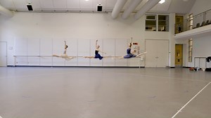 PNB principal dancers Angelica Generosa, Cecilia Iliesiu, and Elizabeth Murphy in Alexei Ratmansky's Wartime Elegy. 💻 Tune in on Wednesday, November 1 (AKA WORLD BALLET DAY🩰) at noon over on PNB's YouTube channel to watch a studio run through of Alexei's tribute to the people of Ukraine. Find us on YouTube here >> https://www.youtube.com/@pacificnorthwestballet | Pacific Northwest Ballet