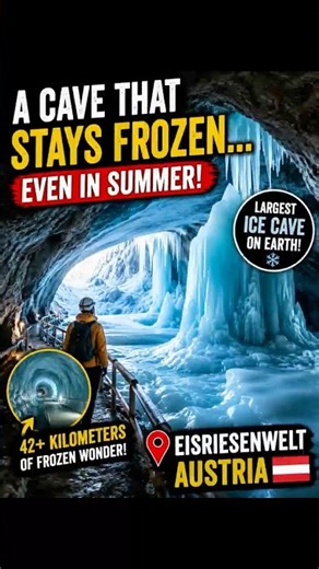 ❄️ The World's Largest Ice Cave