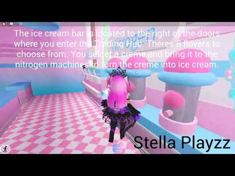 All Snacks and Drinks inthe Royale High Trading Hub!~Alien Badge Tutorial! 👽