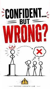 The Dunning–Kruger Effect: Why Confident People Are Often Wrong 🧠