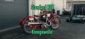 Königsklasse - wir stellen euch eine Standard Rex von 1949 vor. Ein wirklich seltenes und sehr spezielles dt. Motorrad! Wir sind gespannt, was ihr zu diesem wunderschönen Motorrad sagt. | Edelweiss-Customs