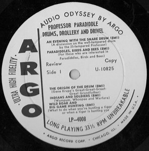 Professor Paradiddle - Drums, Drollery, And Drivel