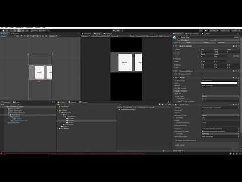Unity - Level Selection Touch Swipe Menu