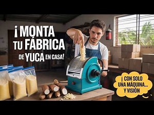 💰 Turn cassava into money from home, the business you can easily do with machines