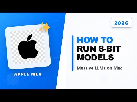 How to Run Massive Models on a Mac using MLX 8-bit