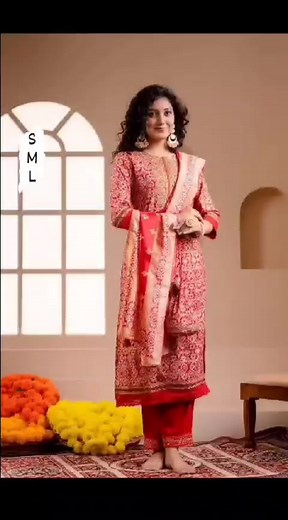 Get Your Festive Glam On! ✨ Elevate your style game with our breathtaking red kurti from Vogue, embellished with resham thread yoke embroidery that's bound to steal hearts. Paired flawlessly with solid-colored pants and a whimsical tasseled dupatta, it's the ultimate choice for Diwali, Karwachauth, and Durgapuja celebrations. 💃✨ Sizes available: 36, 38, and 40 bust size. Don't miss out on this chance to shine! Book yours now at 8828269833. 🛍️ #festivefashionistas #diwali #karwachauthspecial #d