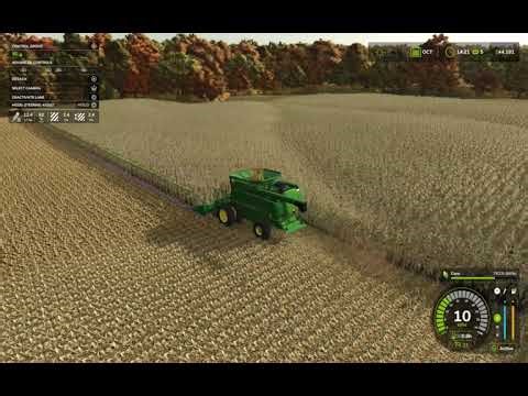A little bit of corn harvest on ray county Missouri #farming 25