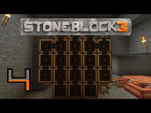 Stoneblock 3 | Ep. 4: Finally! The Mechanical Crafter!