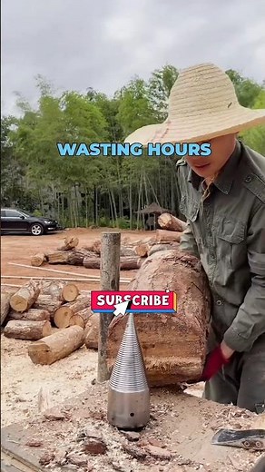 Genius Log-Splitting Hack